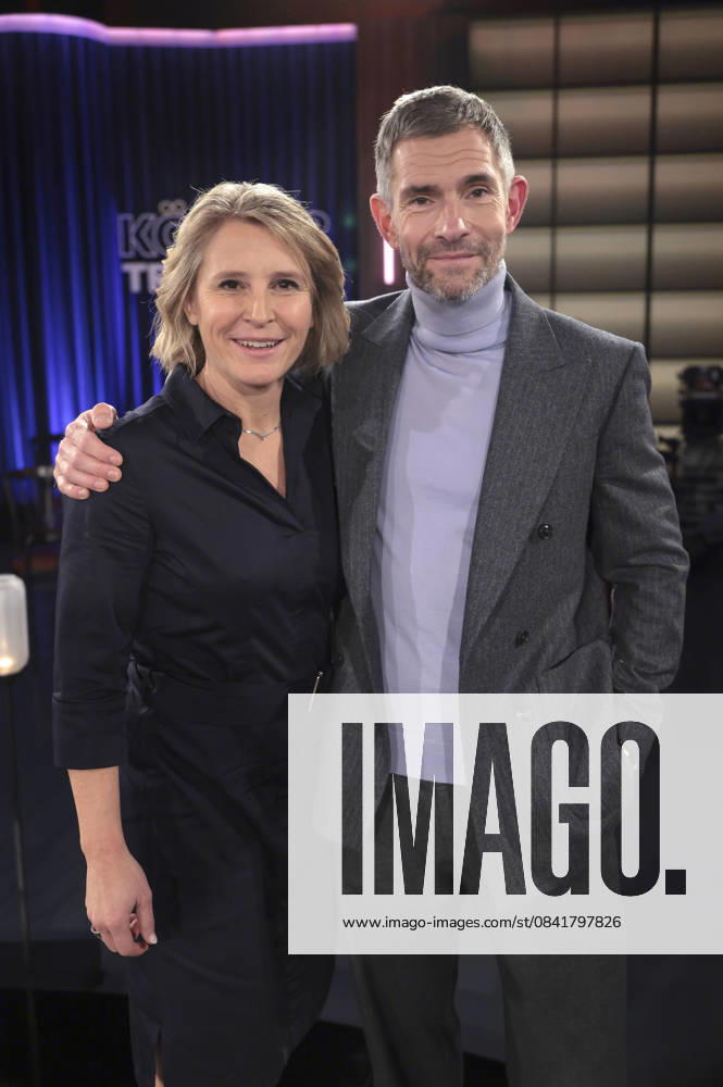 Susan Link and Micky Beisenherz at the recording of the WDR talk show Kölner Treff in WDR Studio BS 3 Cologne, 28 11 2025 Foto:xR.xSchmiegeltx xFuturexImagex koelner_treff2811_5106