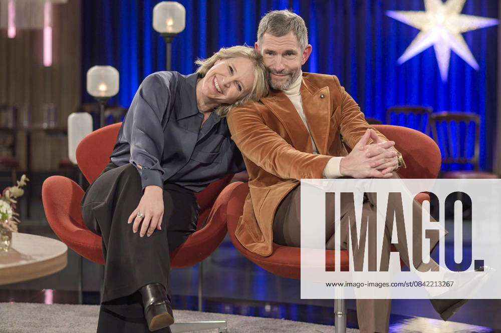 Susan Link and Micky Beisenherz at the recording of the WDR talk show Kölner Treff in WDR Studio BS 3 Cologne, 04 12 2025 Foto:xW.xRanderathx xFuturexImagex koelner_treff0412_5255