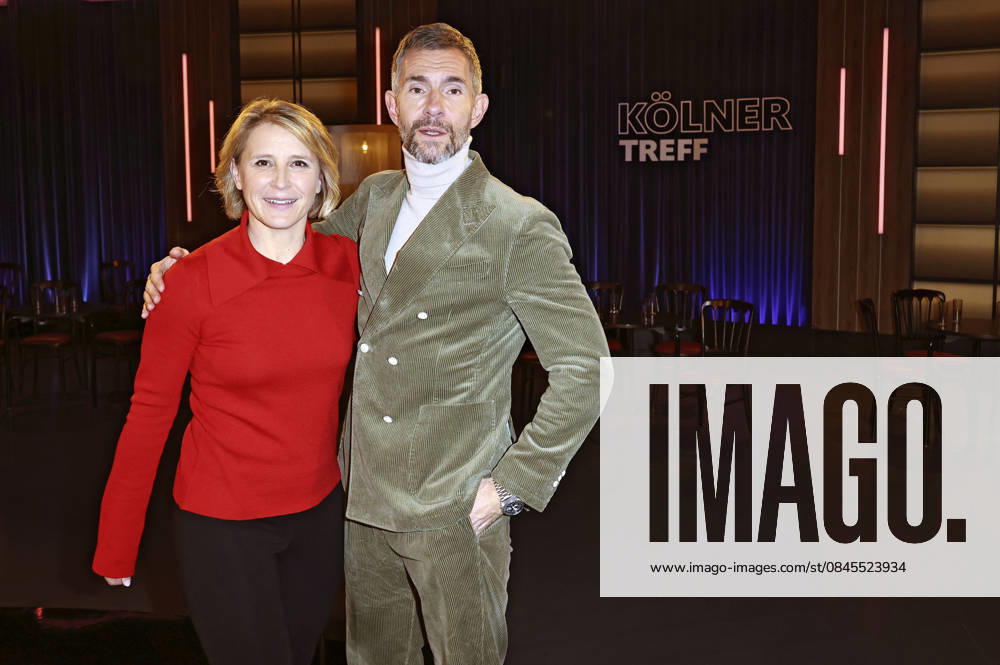 Susan Link and Micky Beisenherz at the recording of the WDR talk show Kölner Treff in WDR Studio BS 3 Cologne, 13 01 2026 Foto:xFuturexImagex koelner_treff1301_6118