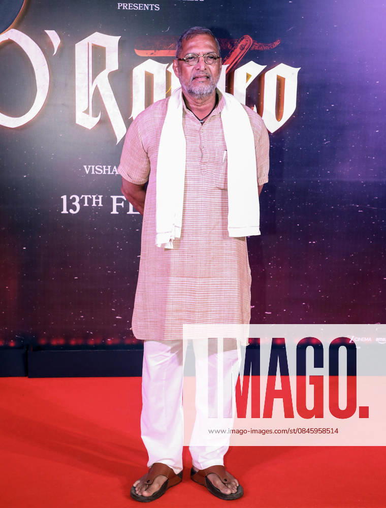 Actor Nana Patekar during the poster launch of his upcoming movie ˜ORomeo Mumbai, Jan 22 (ANI): Actor Nana Patekar poses for a photograph during the poster launch of his upcoming movie ˜ORomeo, in Mumbai on Wednesday. Mumbai Maharashtra India