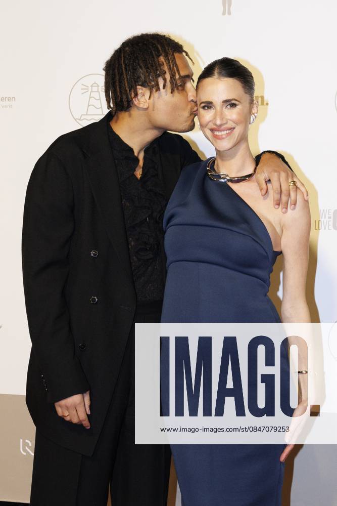 Television Presenter Aster Nzeyimana and Actress Lize Fereyn pictured on the red carpet at the arrival for the award ceremony of the Ensors Flemish film prizes, as part of the Ostend Film Festival (18th edition) (30 01-07 02), Saturday 07 February 2026, in Oostende. NICOLASxMAETERLINCK 161909337