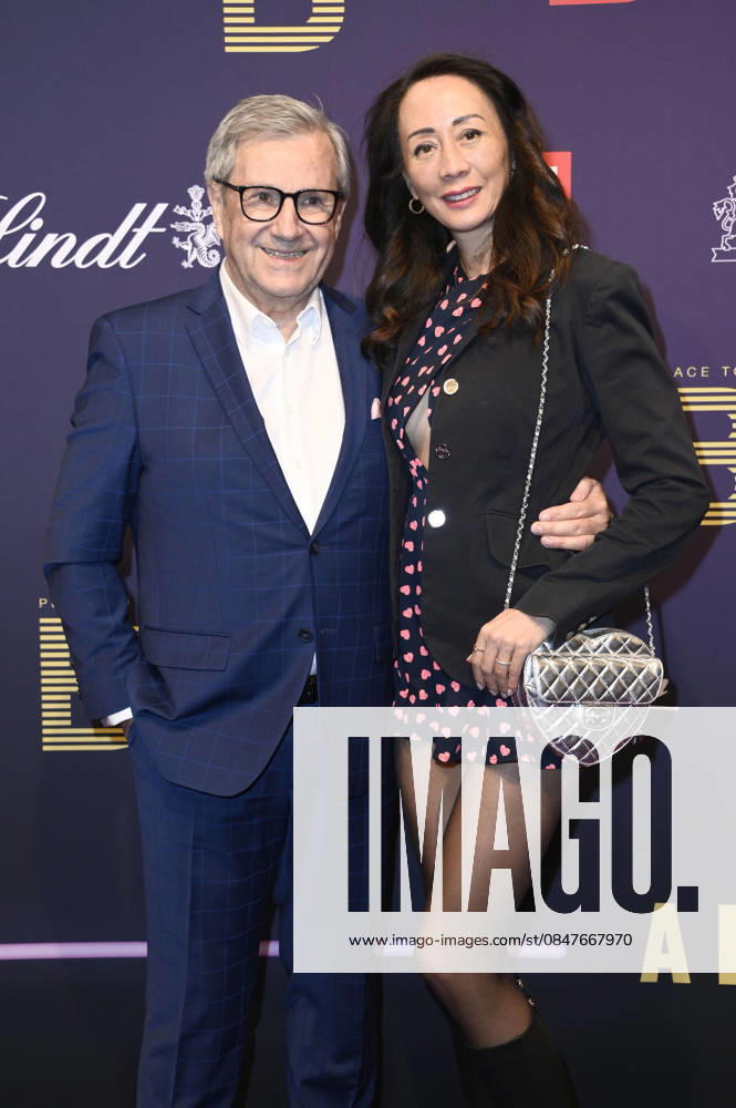Jan Hofer with wife Phong Lan Hofer at the Place To B Party by BILD Constantin Film as part of the Berlinale 2026 at Restaurant Borchardt Berlin, 14 02 2026 Foto:xN.xKubelkax xFuturexImagex place_6330