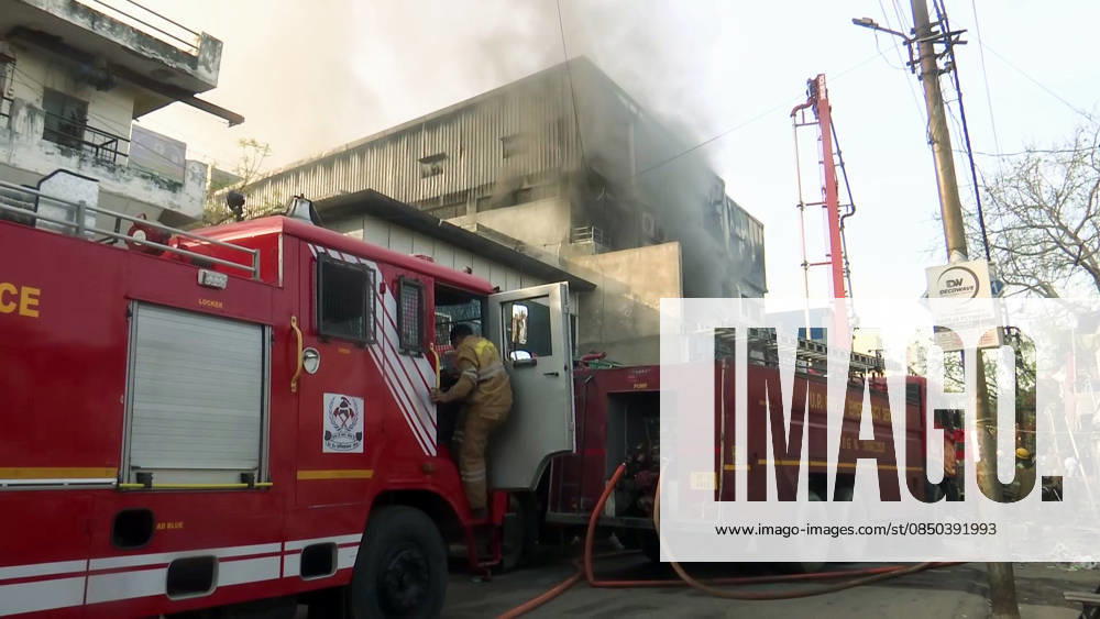 A firefighting operation is underway after a fire broke out at Capital Power System Limited Company Noida, Mar 12 (ANI): A firefighting operation is underway after a fire broke out at Capital Power System Limited Company in B-40, Sector-4, under the Phase 1 PS area, in Noida on Thursday. (ANI Video Grab) Noida Uttar Pradesh India