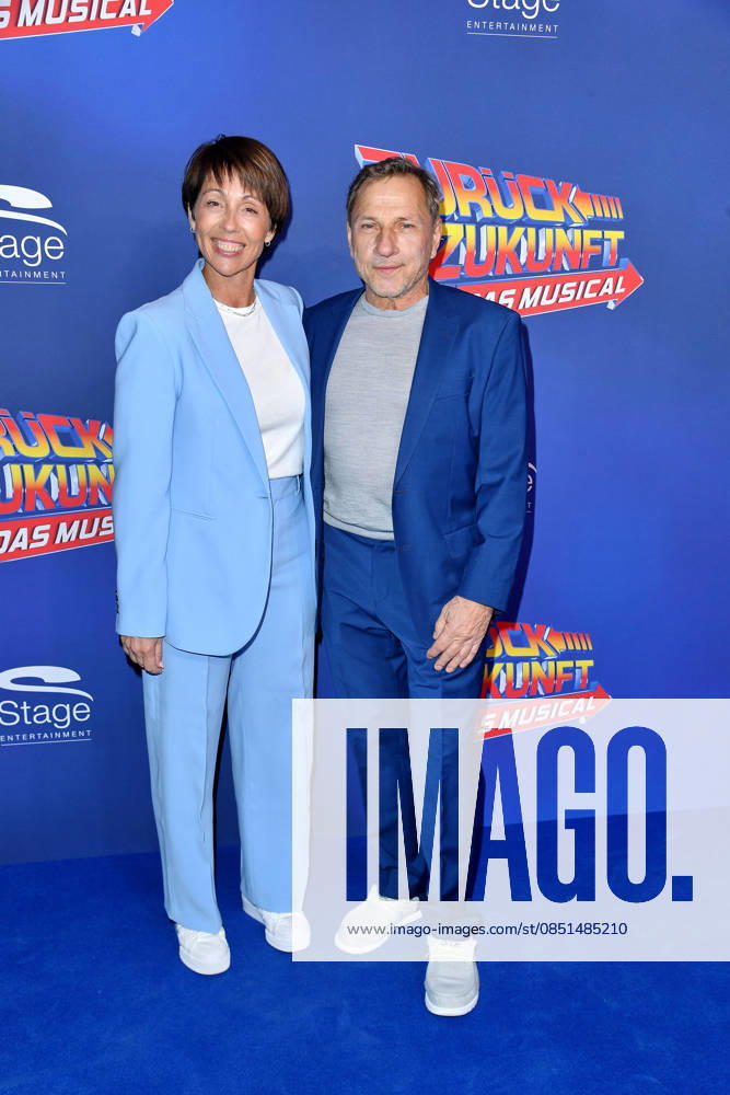 Richy Mueller with wife Christl Stumhofer at the German premiere of Back to the Future The Musical at the Stage Operettenhaus in Hamburg on 22 03 2026