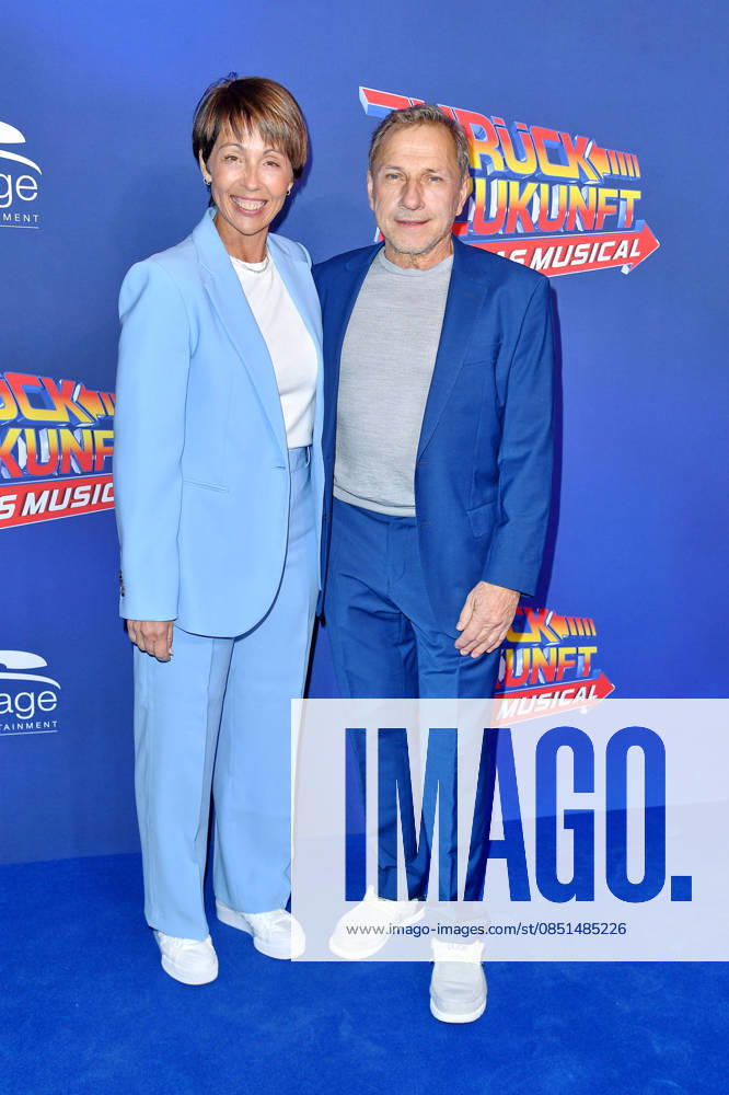 Richy Mueller with wife Christl Stumhofer at the German premiere of Back to the Future The Musical at the Stage Operettenhaus in Hamburg on 22 03 2026