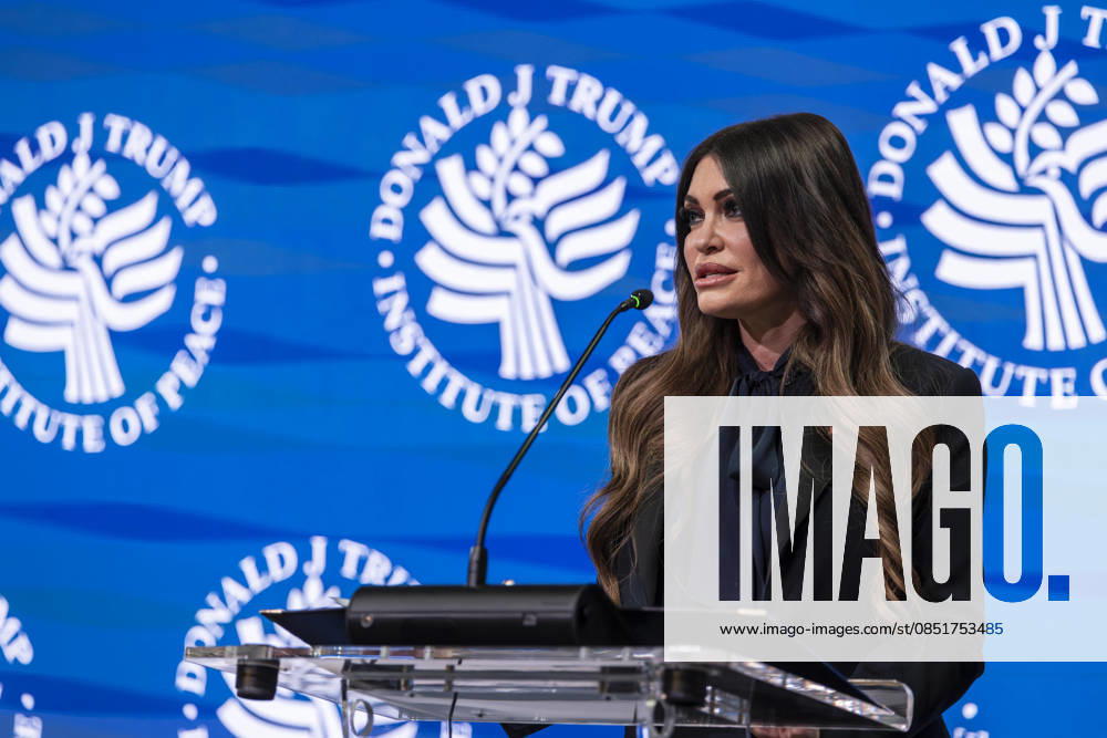 U.S. Ambassador to Greece, Kimberly Guilfoyle, delivers remarks during a discussion at the Transatlantic Gas Security Summit at the United States Institute of Peace, February 24, 2026 in Washington, D.C. Washington United States - ZUMAp138 20260325_zaa_p138_021
