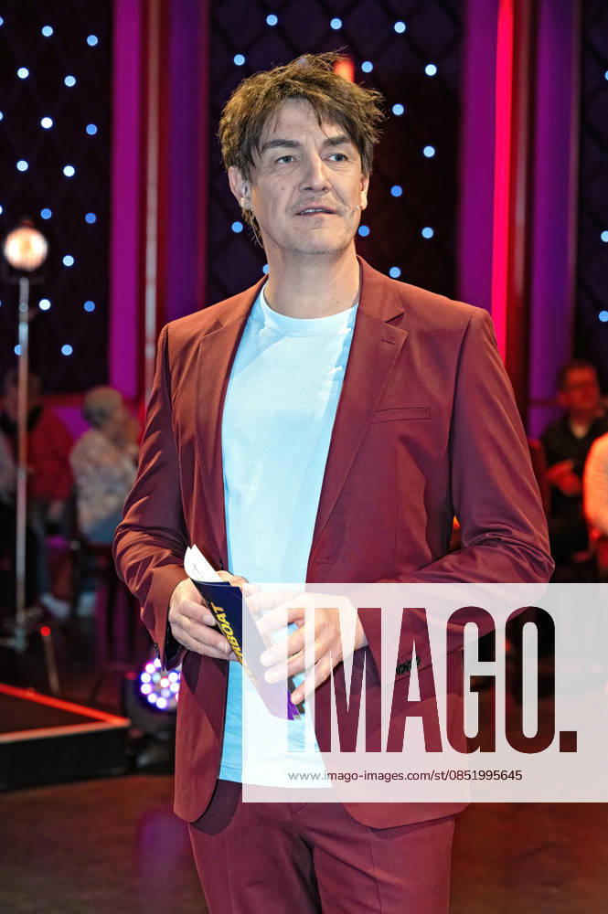 MDR Riverboat presenter Matze Knoop on the occasion of the recording of the MDR talk show Riverboat on 27 03 2026 at Mediacity Leipzig 20260327ADO0030