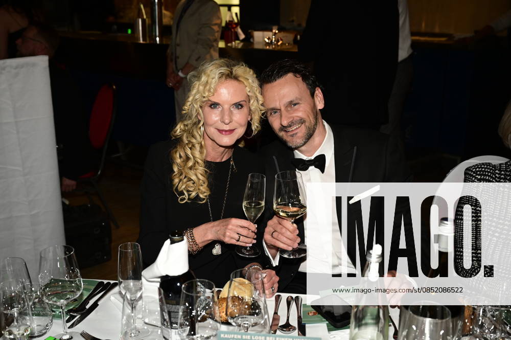 Victoria Herrmann with husband David Böthig at the 9 Windflüchter Charity Gala 2026 in aid of the Betroffen˜ foundation in the Störtebeker Brauquartier Stralsund