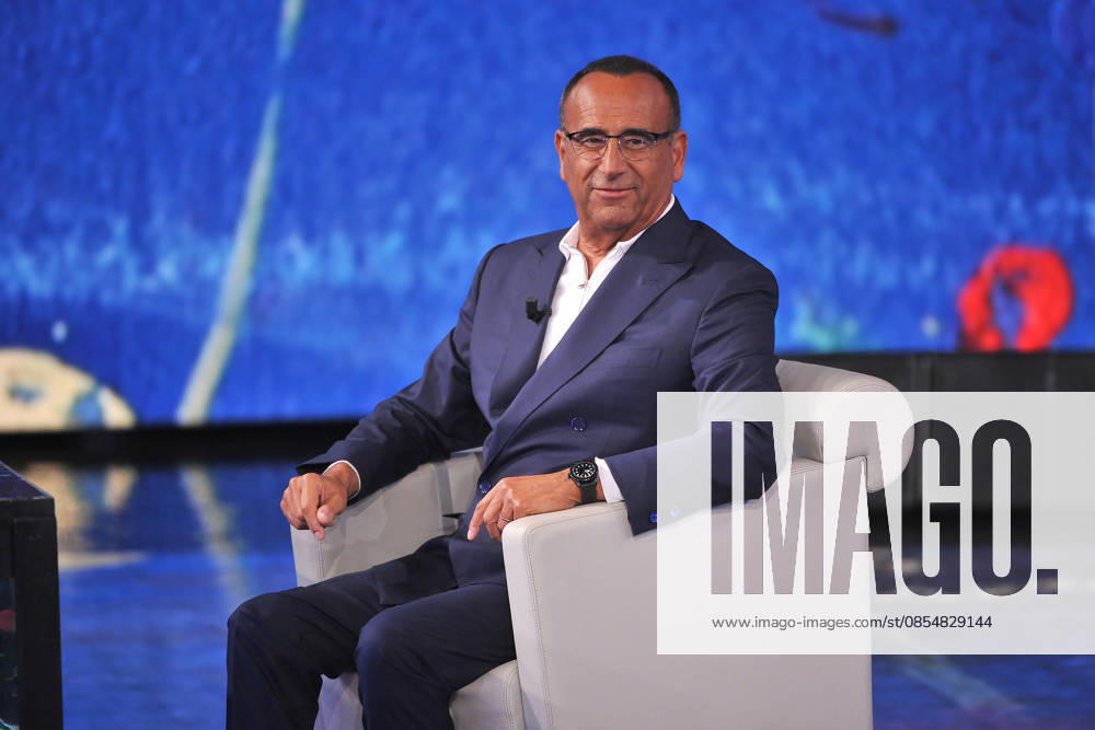 Photo Mario Romano IPP Milan 26 04 2026 TV broadcast CHE TEMPO CHE FA in the photo Carlo Conti TV host Italy Photo Press World Copyright CHE TEMPO CHE FA