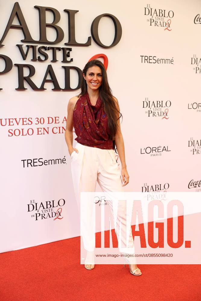 Ana Cristina Portillo Domecq at photocall for premiere film El Diablo viste de Prada 2 in Madrid, Spain, on Tuesday, 28 April 2026. Cordon Press