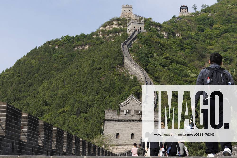 Illustration picture taken during a visit to the Great Wall of China, on the third day of a Belgian mission in China, on Friday 01 May 2026. From April 27th to May 1st, the Belgian delegation travel in China. NICOLASxMAETERLINCK 172655321