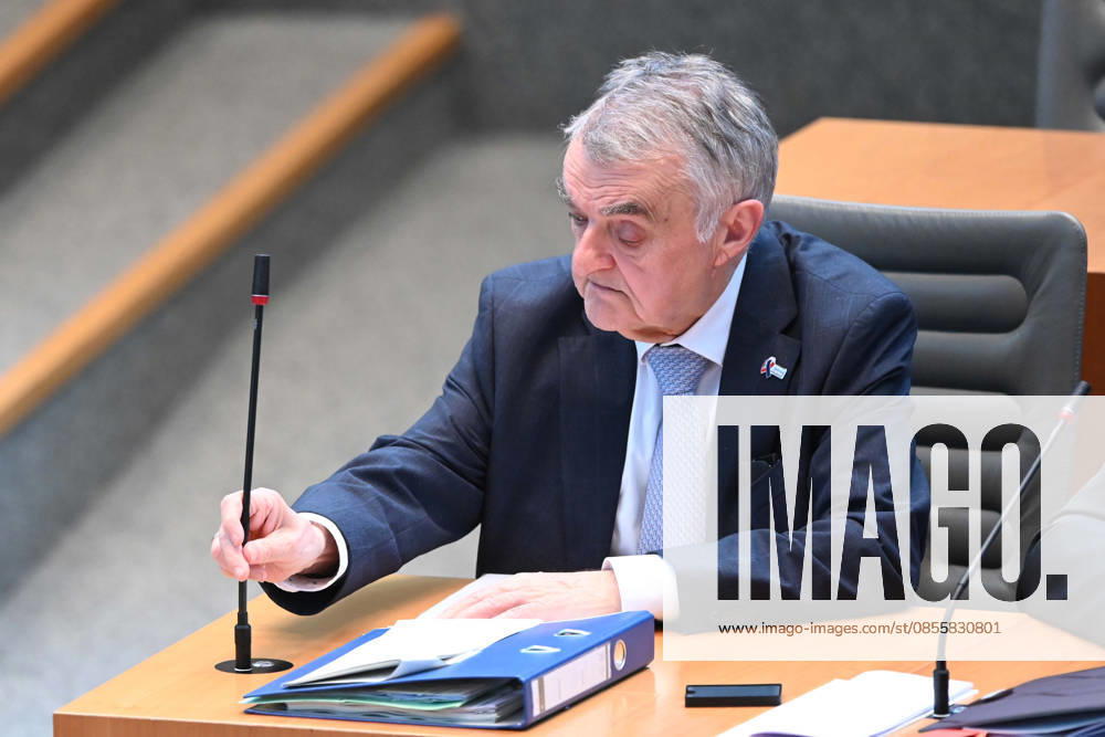 Herbert REUL, CDU, Minister of the Interior, Minister of the Interior of North Rhine-Westphalia, 121 Session of the State Parliament of North Rhine-Westphalia, in the State Parliament of North Rhine-Westphalia NRW, Duesseldorf on 06 05 2026,