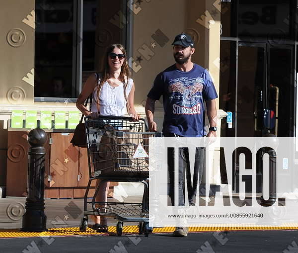 Shia LaBeouf and girlfriend Mia Goth leave Gelson s Supermarket Shia LaBeouf and girlfriend Mia Goth leave Gelson s Supermarket, Los Angeles, California, United States WENN.com 21661297