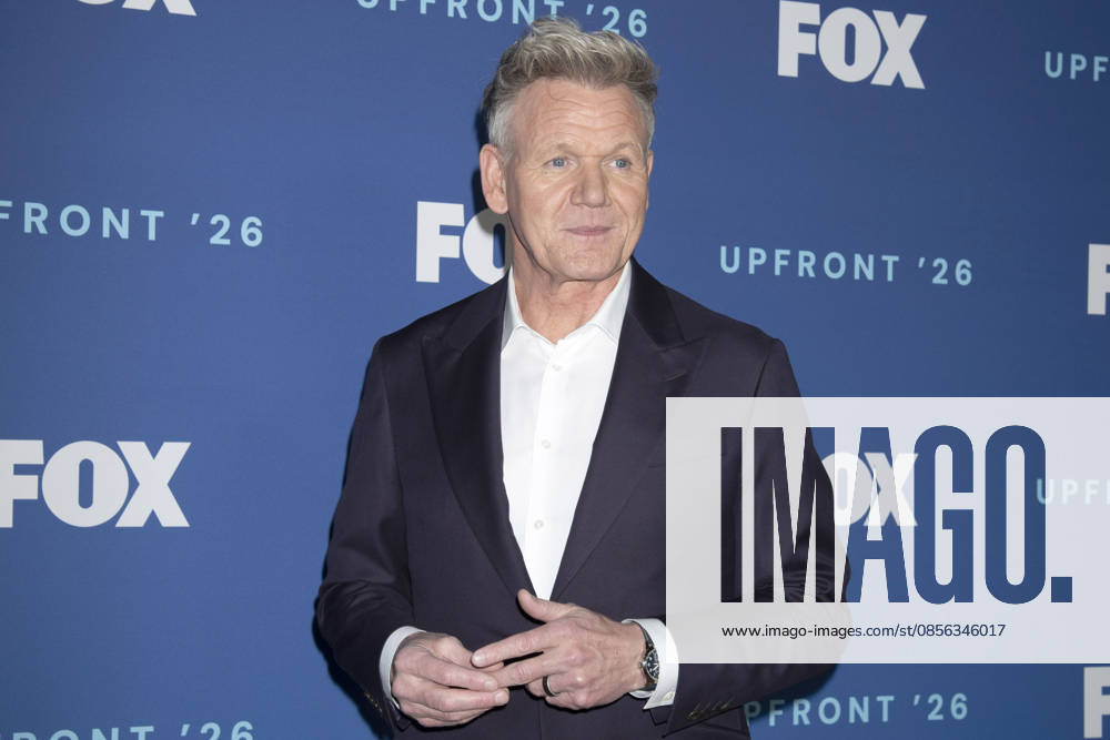 Gordon Ramsay at the Fox 2026 program presentation at the New York City Center New York, 11 05 2026 Foto:xB.xFuturexImagex fox_6626