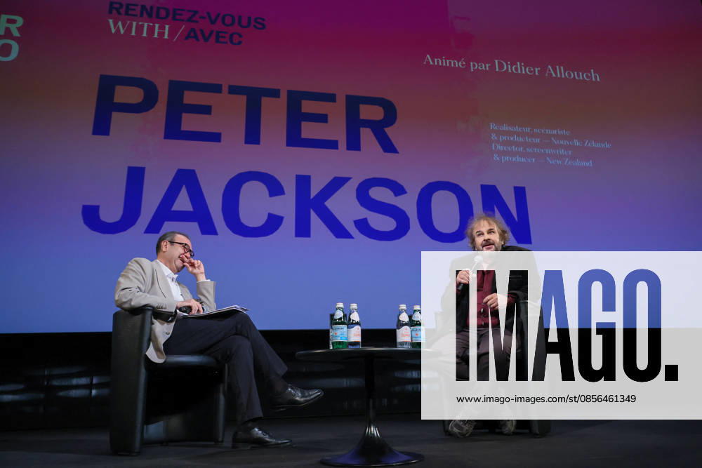 Cannes - Peter Jackson Masterclass Didier Allouch and Peter Jackson attending the Peter Jackson Masterclass during the 79th Annual Cannes Film Festival on May 13, 2026 in Cannes, France. Photo by Jean-Marc Haedrich Pool ABACAPRESS.COM Cannes France