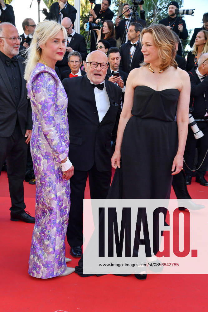 Susanne Wolff, Volker Schlöndorff and Martina Gedeck at The Beloved premiere in Cannes on 16 05 2026