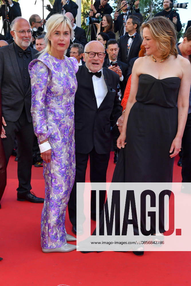 Susanne Wolff, Volker Schlöndorff and Martina Gedeck at The Beloved premiere in Cannes on 16 05 2026