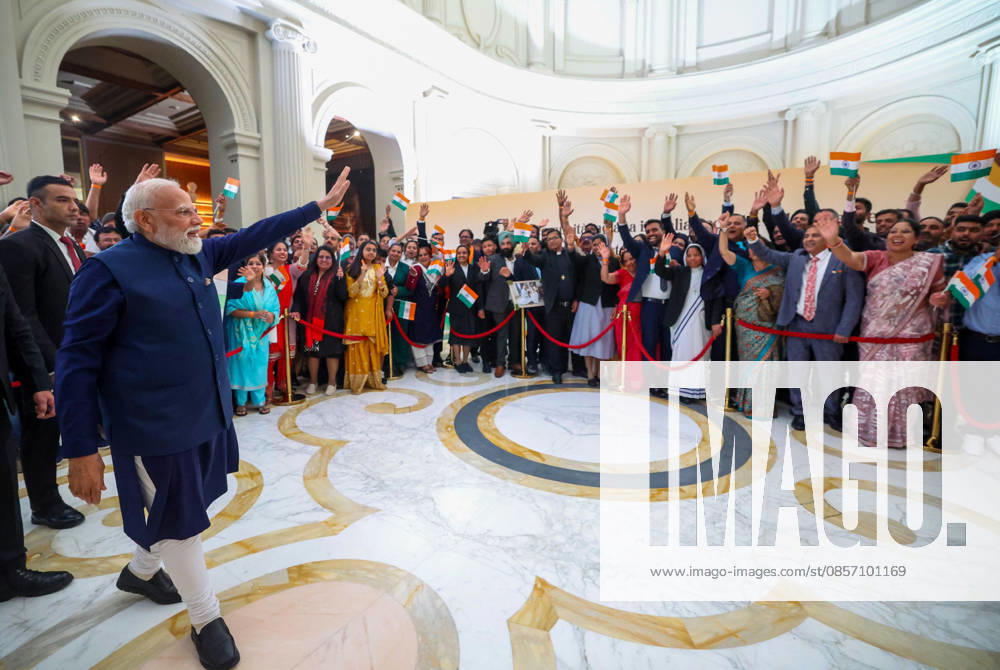 #2 Politics, Diplomacy, Government PM receives a warm welcome by Indian diaspora on his arrival at a hotel in Rome, Italy on May 19, 2026. PM meets the Prime Minister of Italy, Ms. Giorgia Meloni on his arrival at Rome. Rome Italy