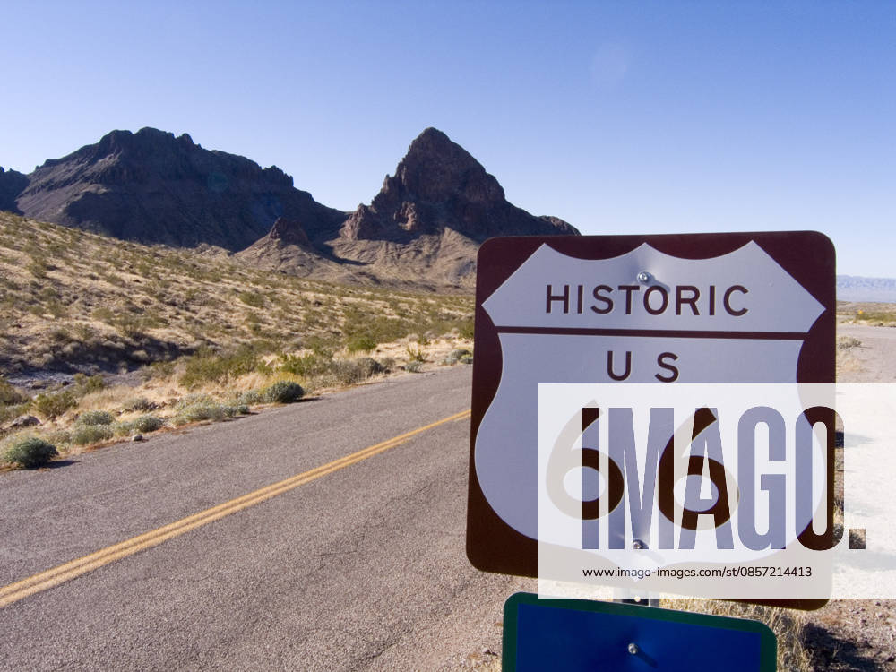 Scenes of Arizona: Route 66 Feb 10, 2006; Oatman, AZ, USA; Historic Rt. 66, the Mother Road, as it winds through the Mohave Desert towards the mining town of Oatman, AZ, west of Kingman, AZ. Rt. 66 in this area is well preserved and is popular with car and motorcycle buffs who want to experience the first paved transcontinental highway in the US. Rt. 66 was named in 1926 and completed during the great depression. It carried tens of thousands of migrants westward during the dust bowl era. It was replaced by the interstate system in the 60s and 70s but has remained an important tourist draw in northern and western Arizona, where it is well preserved. Mandatory Credit: Photo by Jack Kurtz ZUMA Press. ( ) Copyright 2006 by Jack Kurtz Oatman A