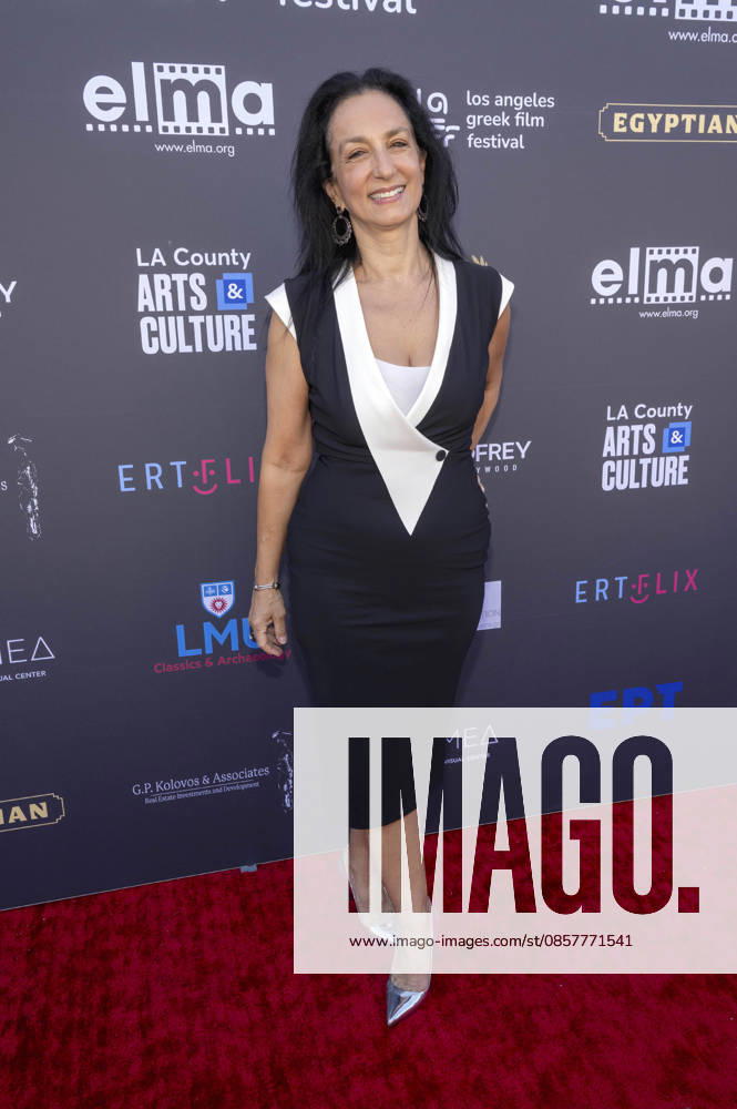 Katerina Zacharia at the opening of the 20th Los Angeles Greek Film Festival at the Egyptian Theatre Los Angeles, 27 05 2026 Foto:xE.xPowersx xFuturexImagex lagff_6547