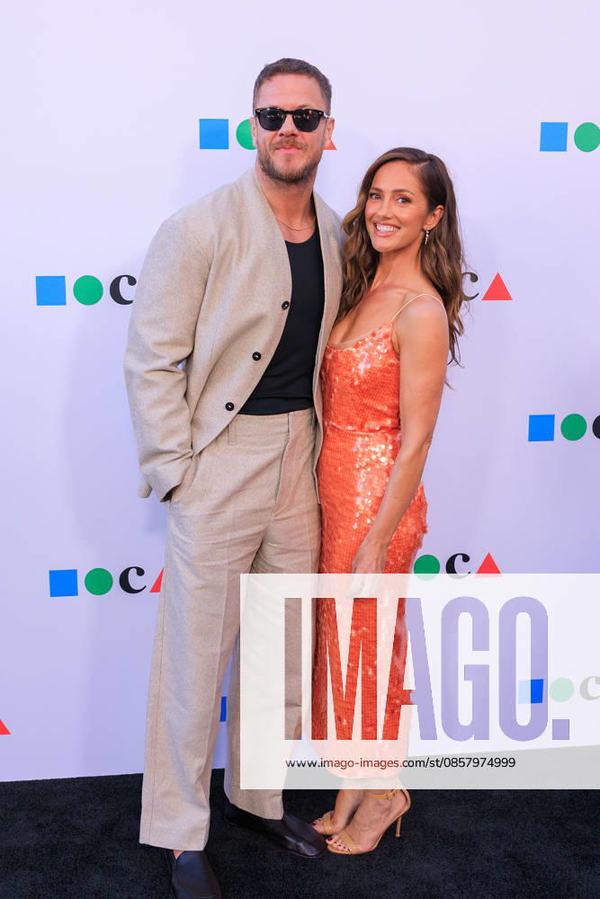 Dan Reynolds and Minka Kelly at the MOCA Gala 2026 at The Geffen Contemporary at MOCA on Saturday May 30, 2026 in Los Angeles, California. JAVIER ROJAS PI Los Angeles USA - ZUMAp124 20260530_zaa_p124_053