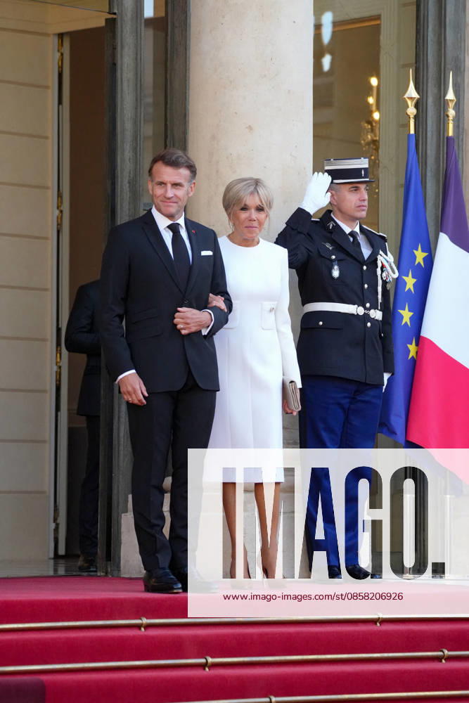 President Emmanuel Macron, Brigitte Macron The French presidential couple will host the President of Rwanda and his wife at the Élysée Palace in Paris for a state dinner on 2 June 2026 Anne Sophie Guebey Bestimage The French presidential couple will host the President of Rwanda and his wife at the Élysée Palace in Paris for a state dinner on 2 June 2026 Paris France