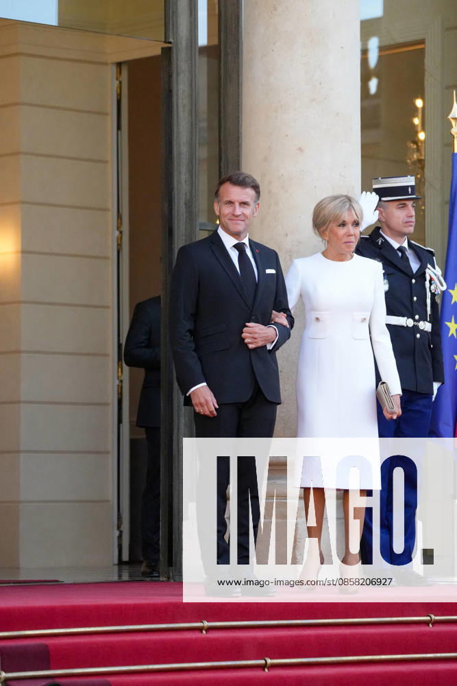 President Emmanuel Macron, Brigitte Macron The French presidential couple will host the President of Rwanda and his wife at the Élysée Palace in Paris for a state dinner on 2 June 2026 Anne Sophie Guebey Bestimage The French presidential couple will host the President of Rwanda and his wife at the Élysée Palace in Paris for a state dinner on 2 June 2026 Paris France