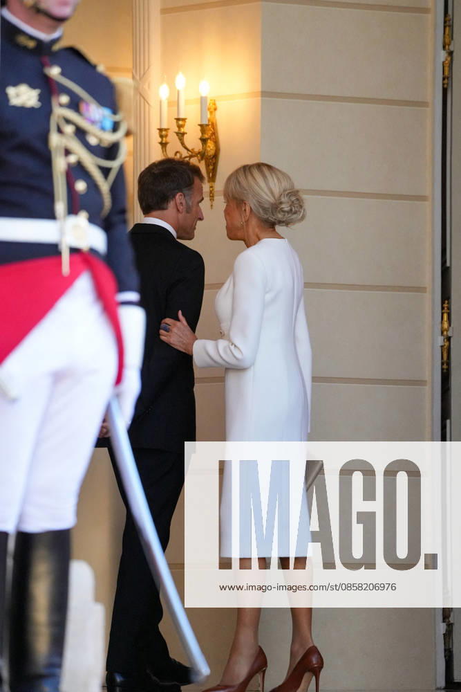 President Emmanuel Macron, Brigitte Macron The French presidential couple will host the President of Rwanda and his wife at the Élysée Palace in Paris for a state dinner on 2 June 2026 Anne Sophie Guebey Bestimage The French presidential couple will host the President of Rwanda and his wife at the Élysée Palace in Paris for a state dinner on 2 June 2026 Paris France