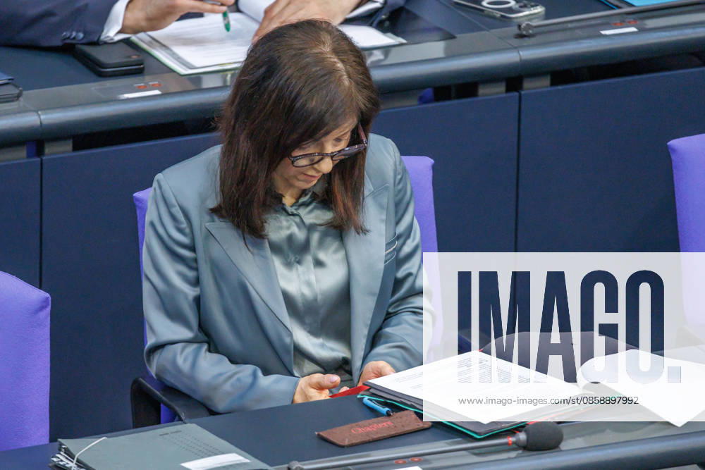 Bundestag Katherina Reiche CDU , Federal Minister for Economic Affairs and Energy, in the German Bundestag on 11 06 26 in Berlin Berlin Berlin Germany Bundestag