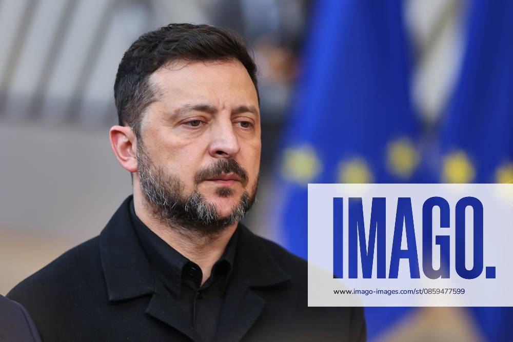 Brussels, Belgium, June 18, 2026, European Union Building, EU Summit, Volodymyr Zelenskyy, President of Ukraine,detected_source_language