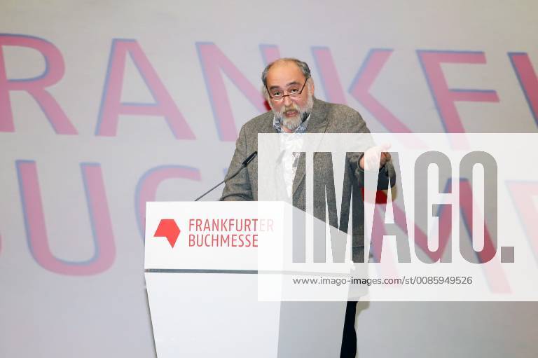 Aka Mortschiladse at the opening of the 70 Frankfurt Book Fair 2018 at the Frankfurt Fair 09 10 2018 Foto:xP.xFuturexImage