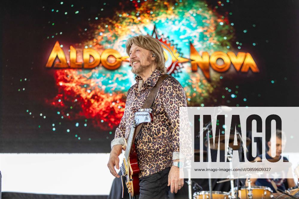 Milwaukee, Wisconsin, U.S: ALDO CAPORUSCIO of Aldo Nova during the Summerfest Music Festival in Milwaukee, Wisconsin Milwaukee U.S - ZUMAs135 20260619_zap_s135_124
