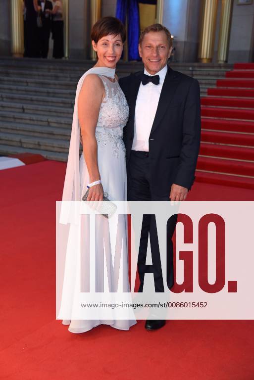 Richy Mueller with wife Christl Stumhofer at the Leipzig Opera Ball in the Leipzig Opera on 13 10 2018