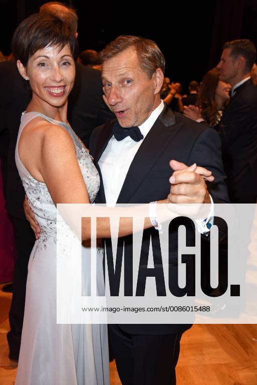 Richy Mueller with wife Christl Stumhofer at the Leipzig Opera Ball in the Leipzig Opera on 13 10 2018