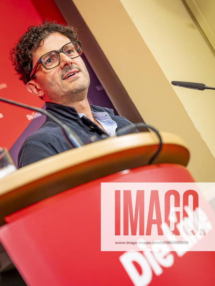 Luigi Pantisano EUR, Germany, Berlin, July 6, 2026 Press conference by Luigi Pantisano, Chair of the Die Linke party, at the Karl Liebknecht House on current issues