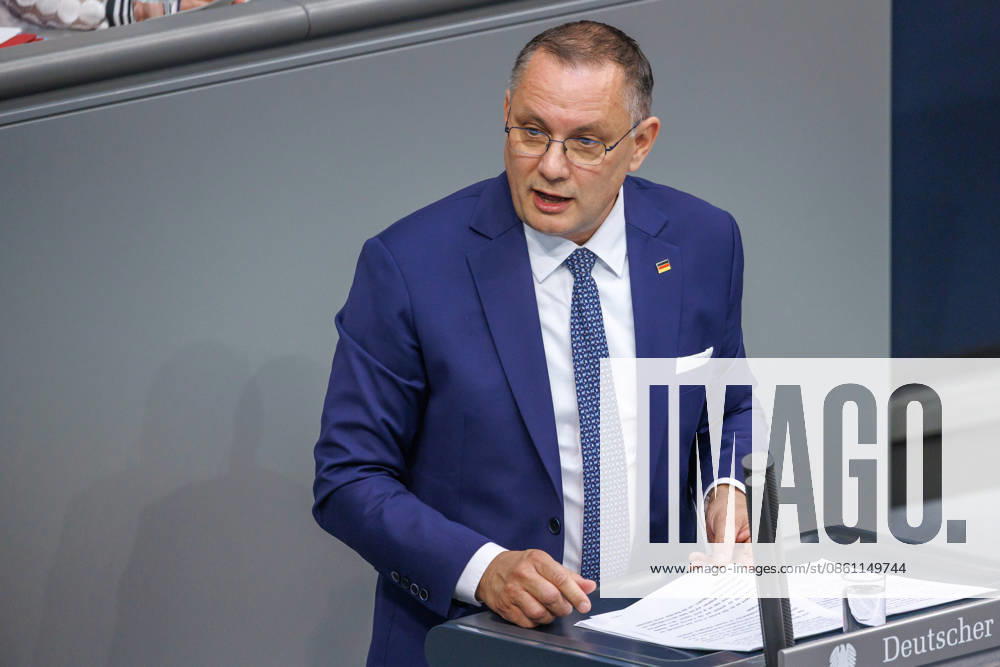 Bundestag Tino Chrupalla AfD in the German Bundestag on July 9, 2026, in Berlin, Berlin, Berlin, Germany, Bundestag