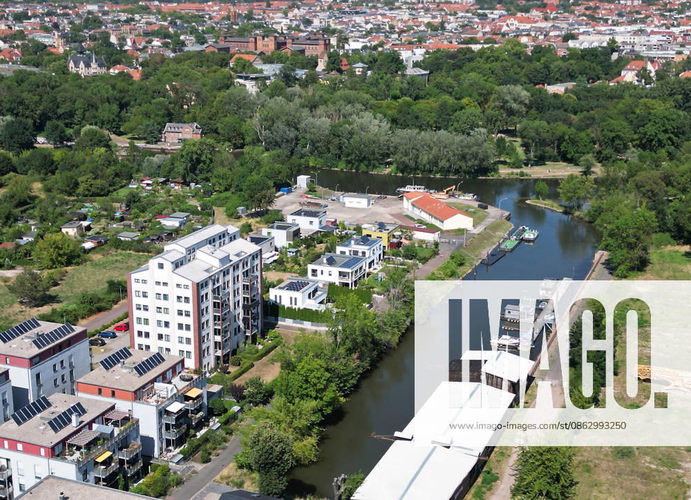 Halle, Saale Halle, Saale Halle, Saale Saxony-Anhalt View Cityscape Saxony-Anhalt View Sophienhafen �