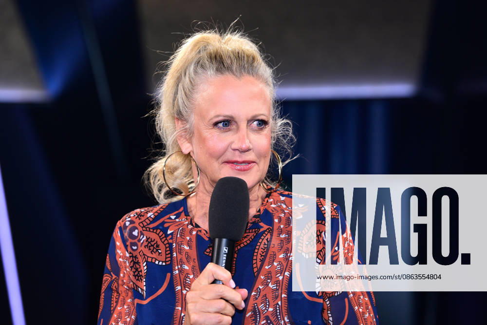 Barbara Schoeneberger during the NDR Talk Show at the NDR Studios on August 7, 2026, in Hamburg, Germany NDR Talk Show on August 7, 2026, in Hamburg, Germany