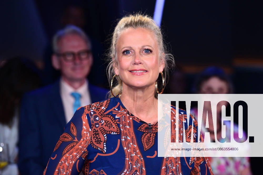 Barbara Schoeneberger during the NDR Talk Show at the NDR Studios on August 7, 2026, in Hamburg, Germany NDR Talk Show on August 7, 2026, in Hamburg, Germany