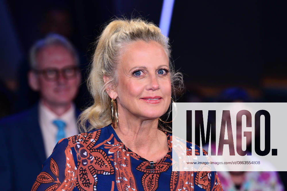 Barbara Schoeneberger during the NDR Talk Show at the NDR Studios on August 7, 2026, in Hamburg, Germany NDR Talk Show on August 7, 2026, in Hamburg, Germany