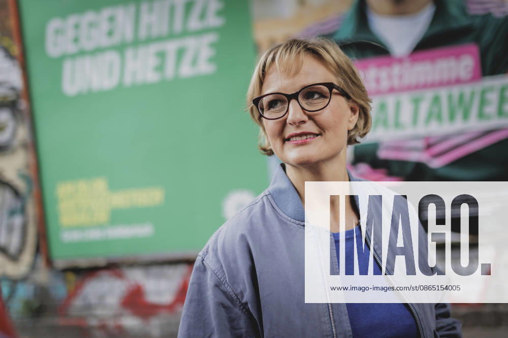 Franziska Brantner, co-chair of Alliance 90 The Greens, photographed during the closed-door meeting of the federal executive committee of Alliance 90 The Greens in Berlin, August 28, 2026, Berlin, Germany