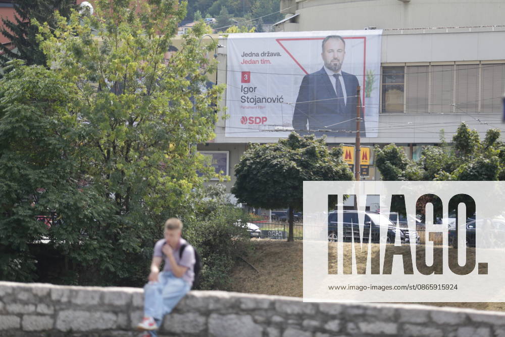 Campaign period begins for Bosnia and Herzegovina’s Oct. 4 general election SARAJEVO, BOSNIA AND HERZEGOVINA - SEPTEMBER 04: Posters featuring candidates and campaign materials of political parties are displayed across the capital Sarajevo and many other parts of the country, on September 04, 2026 in Sarajevo, Bosnia and Herzegovina. The campaign period for political parties and candidates has begun ahead of Bosnia and Herzegovina’s general election, scheduled for Oct. 4. Denis Zuberi Anadolu Sarajevo Federation of Bosnia and Herzegovina. Editorial use only. Please get in touch for any other usage.