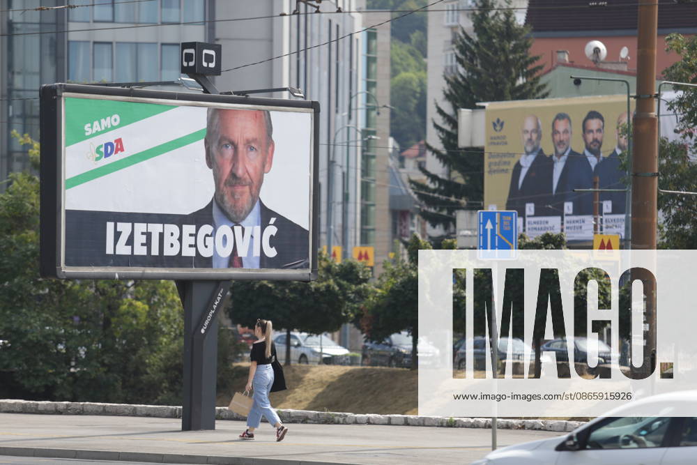 Campaign period begins for Bosnia and Herzegovina’s Oct. 4 general election SARAJEVO, BOSNIA AND HERZEGOVINA - SEPTEMBER 04: Posters featuring candidates and campaign materials of political parties are displayed across the capital Sarajevo and many other parts of the country, on September 04, 2026 in Sarajevo, Bosnia and Herzegovina. The campaign period for political parties and candidates has begun ahead of Bosnia and Herzegovina’s general election, scheduled for Oct. 4. Denis Zuberi Anadolu Sarajevo Federation of Bosnia and Herzegovina. Editorial use only. Please get in touch for any other usage.