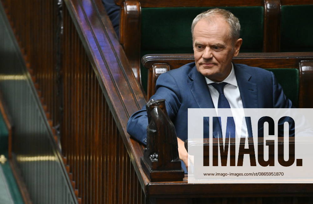 WARSZAWA SEJM RP GLOSOWANIA AWANTURA I WYSTAPIENIE PREMIERA W SPRAWIE ZONDACRYPTO WYBOR SEDZIEGO TRYBUNALU KONSTYTUCYJNEGO September 4, 2026, Warsaw – Sejm of the Republic of Poland (Polish Parliament) – Voting – Uproar and Prime Minister’s statement regarding ZondaCrypto, and the election of a Constitutional Tribunal judge N Z DONALD TUSK FOT DAMIAN BURZYKOWSKI NEWSPIX.PL NEWSPIX.PL --- newspix.pl