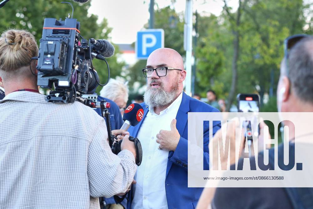 Magdeburg, Germany, September 6, 2026, Altes Theater: AfD Election Party for the 2026 State Election, Hans Thomas Tillschneider