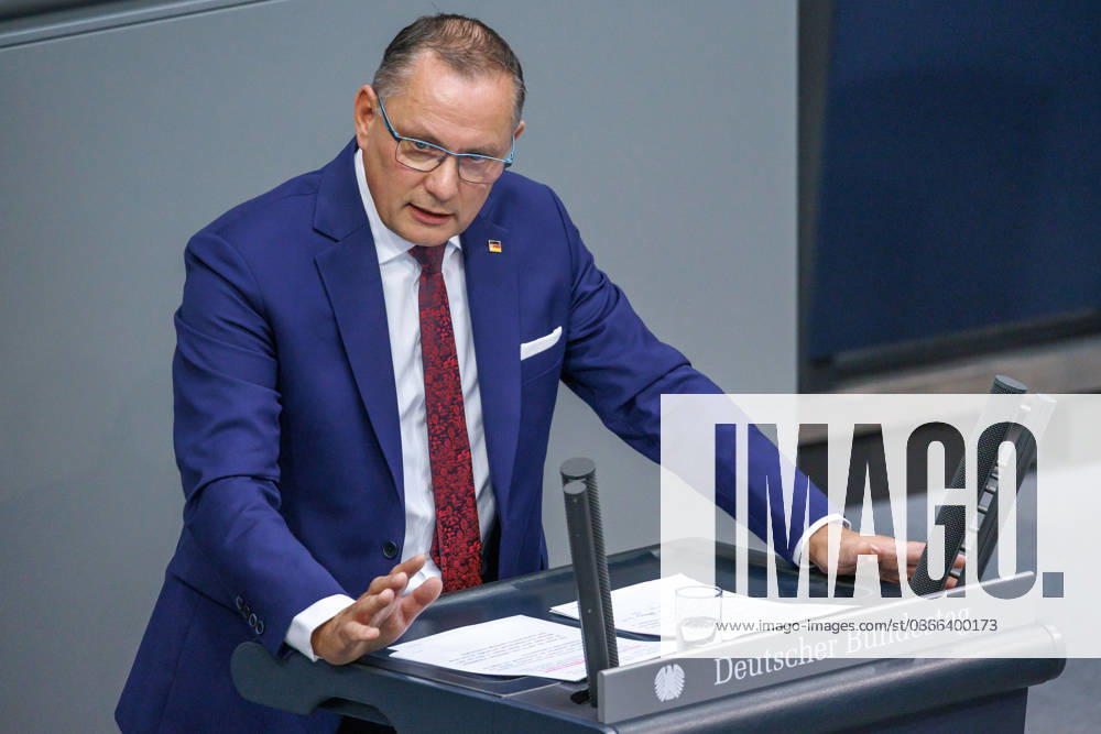 Bundestag Tino Chrupalla AfD in the German Bundestag on September 9, 2026, in Berlin, Berlin, Berlin, Germany, Bundestag