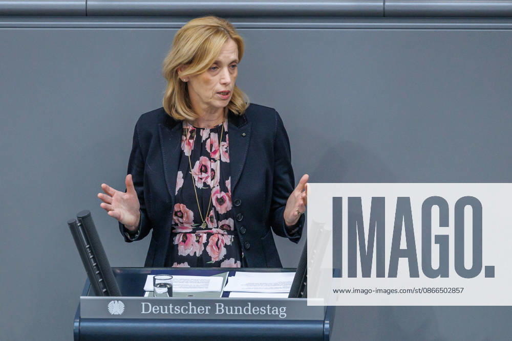Bundestag: Karin Prien (CDU), Federal Minister for Family Affairs, in the German Bundestag on September 10, 2026, in Berlin, Berlin, Germany, Bundestag