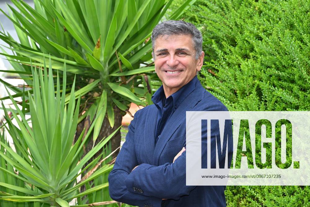 IPA88635677 - Rome: Rai Studios on Via Teulada. Photocall for the show *Il cacciatore di sogni*. Pictured: Stefano Buttafuoco