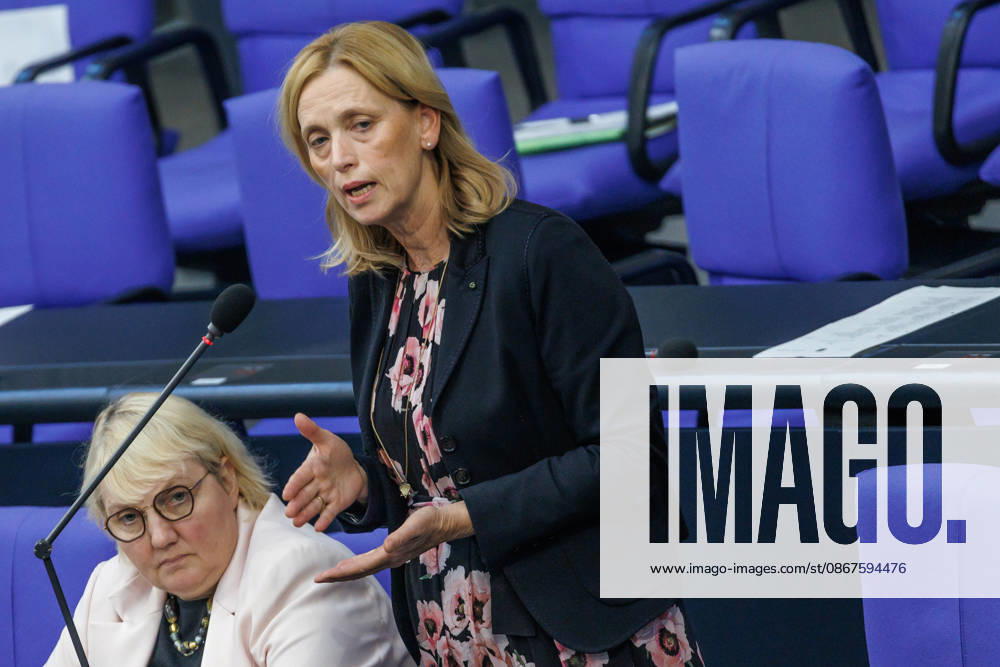 Bundestag: Karin Prien (CDU), Federal Minister for Family Affairs, at the German Bundestag on September 10, 2026, in Berlin, Berlin, Germany, Bundestag
