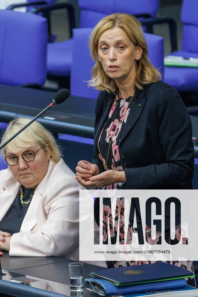 Bundestag: Karin Prien (CDU), Federal Minister for Family Affairs, at the German Bundestag on September 10, 2026, in Berlin, Berlin, Germany, Bundestag